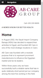 Mobile Screenshot of ab-care.com